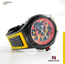 Load image into Gallery viewer, NSquare MultiColoured Series Automatic Watch - 44mm N39.1 Sunny Yellow|NSquare MultiColoured系列 自動錶 44毫米 N39.1 烈豔黃