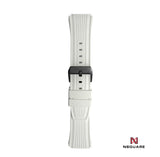 N39.3 白色橡膠錶帶|N39.3 白色橡膠帶
