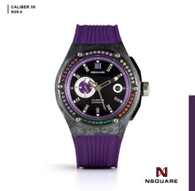 將圖片載入圖庫檢視器 NSquare多彩多姿系列自動腕錶 - 44mm N39.4 Brightening Purple|NSquare MultiColoured系列 自動表 44毫米 N39.4 璀璨紫