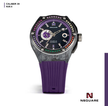 Load image into Gallery viewer, NSquare MultiColoured Series Automatic Watch - 44mm N39.4 Brightening Purple|NSquare MultiColoured系列 自動錶 44毫米 N39.4 燦亮紫