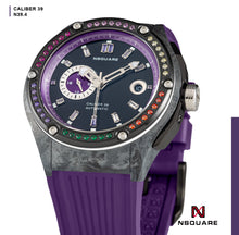 將圖片載入圖庫檢視器 NSquare多彩多姿系列自動腕錶 - 44mm N39.4 Brightening Purple|NSquare MultiColoured系列 自動表 44毫米 N39.4 璀璨紫