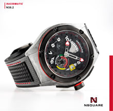 將圖片載入圖庫檢視器 NSQUARE Racermatic Automatic N38.2 GREY/BLACK|NSQUARE競賽者係列 自動表N38.2 灰色/黑色