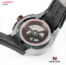 將圖片載入圖庫檢視器 NSQUARE Racermatic Automatic N38.2 GREY/BLACK|NSQUARE競賽者係列 自動表N38.2 灰色/黑色