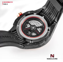 Load image into Gallery viewer, NSQUARE Racermatic Automatic N38.3 RG/BLACK|NSQUARE競賽者系列 自動錶N38.3 玫瑰金色/黑色