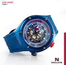 Load image into Gallery viewer, NSQUARE The Legend Automatic N45.1 Blue LIMITED EDITION|NSQUARE傳奇系列 自動錶N45.1 藍色限量版