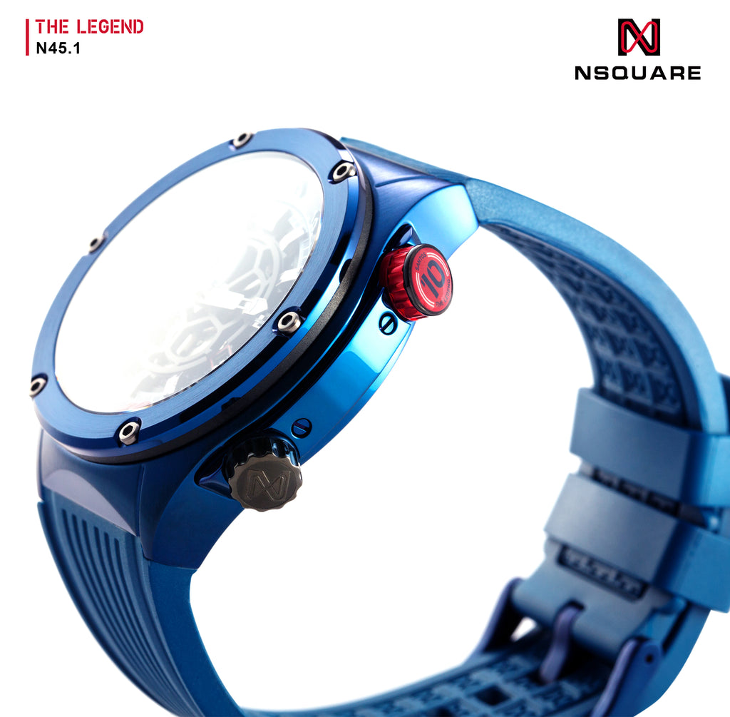 NSQUARE The Legend Automatic N45.1 Blue LIMITED EDITION|NSQUARE傳奇系列 自動表N45.1 藍色限量版