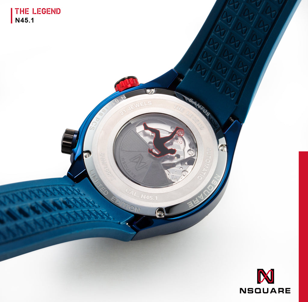 NSQUARE The Legend Automatic N45.1 Blue LIMITED EDITION|NSQUARE傳奇系列 自動表N45.1 藍色限量版