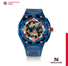 將圖片載入圖庫檢視器 NSQUARE Casino Royale Automatic N40.4 Blue/RG LIMITED EDITION|NSQUARE皇家賭場系列 自動表N40.4 藍色/玫瑰金限量版