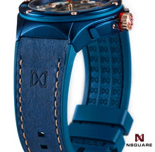 將圖片載入圖庫檢視器 NSQUARE Casino Royale Automatic N40.4 Blue/RG LIMITED EDITION|NSQUARE皇家賭場系列 自動表N40.4 藍色/玫瑰金限量版