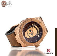 Load image into Gallery viewer, NSquare The Magician Watch 46mm N44.1 Magic RG Brown LIMITED EDITION||NSquare魔術師系列 46毫米 N44.1 魔幻啡金限量版