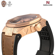 Load image into Gallery viewer, NSquare The Magician Watch 46mm N44.1 Magic RG Brown LIMITED EDITION||NSquare魔術師系列 46毫米 N44.1 魔幻啡金限量版