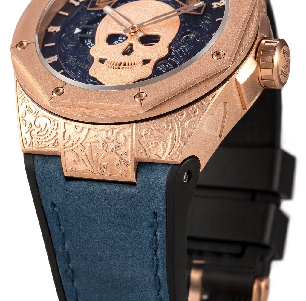 NSquare The Magician Watch 46mm N44.2 Magic RG Blue LIMITED EDITION||NSquare魔法師系列46毫米N44.2魔幻藍金限量版