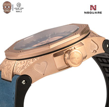 將圖片載入圖庫檢視器 NSquare The Magician Watch 46mm N44.2 Magic RG Blue LIMITED EDITION||NSquare魔法師系列46毫米N44.2魔幻藍金限量版