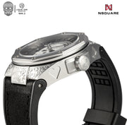 The Magician Watch 46mm N44.3 Magic SS/Black LIMITED EDITION
