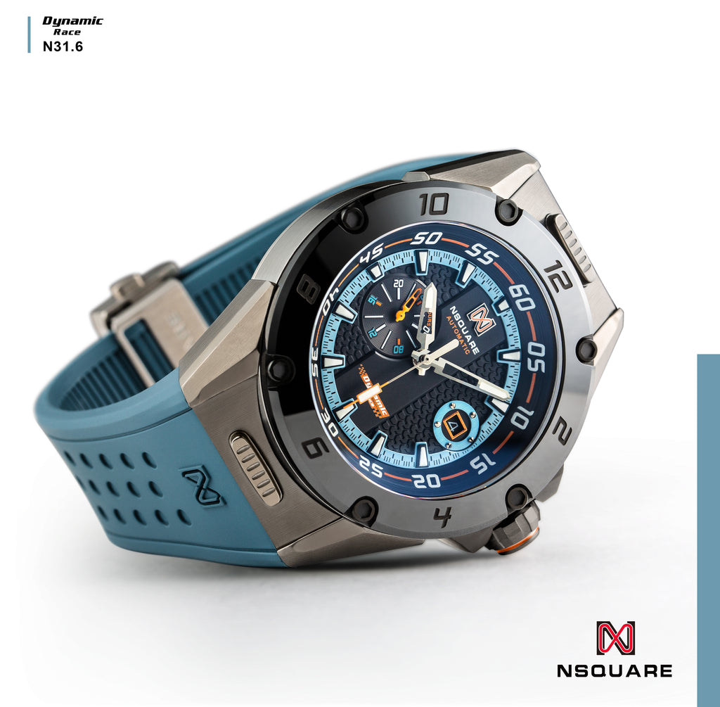 N31.6-霧藍色橡膠錶帶|N31.6-霧藍色橡膠錶帶