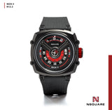 NSquare NICK II AUTOMATIC WATCH 45MM N12.2 Black/Red |NSquare NICK II自動錶 45毫米 N12.2 黑色/紅色