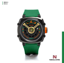 Load image into Gallery viewer, NSQUARE NICK II AUTOMATIC WATCH 45MM N12.4 GREEN |NSQUARE NICK II自動錶 45毫米 N12.4 綠色