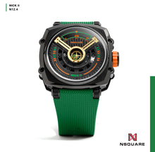 Load image into Gallery viewer, NSQUARE NICK II AUTOMATIC WATCH 45MM N12.4 GREEN |NSQUARE NICK II自動錶 45毫米 N12.4 綠色