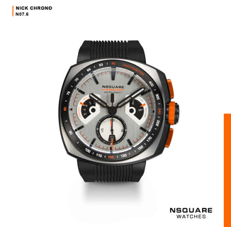 N07.6 BLACK/SILVER/ORANGE | N07.6 黑色/銀色/橙色