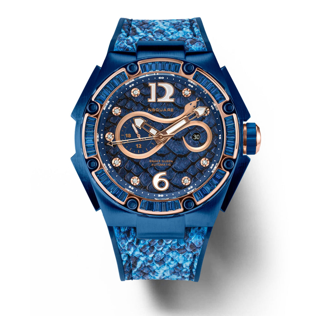 SnakeQueen Automatic Watch 46mm N11.10 Empress Blue