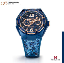 Load image into Gallery viewer, SnakeQueen Automatic Watch 46mm N11.10 Empress Blue