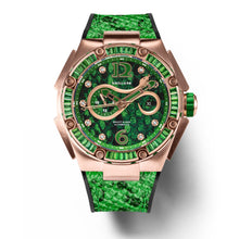 將圖片載入圖庫檢視器 NSquare SnakeQueen Automatic Watch 46mm N11.3 SPRING GREEN|NSquare蛇後系列 自動表-46毫米 N11.3 春天綠