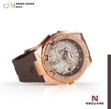 Load image into Gallery viewer, NSquare SnakeQueen 39mm Automatic Watch N48.8 Chocolate|NSquare 蛇后39毫米系列 自動錶 N48.8 巧克力色