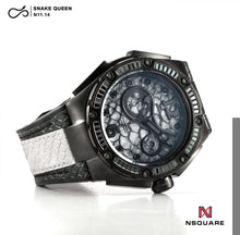 Load image into Gallery viewer, SnakeQueen Automatic Watch-46mm  N11.14 Night Shade