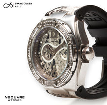 將圖片載入圖庫檢視器 NSQUARE SnakeQueen Automatic Watch-46mm N11.2 White|NSQUARE蛇後系列自動表-46毫米. N11.2 白色