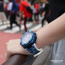 Load image into Gallery viewer, NSQUARE SnakeQueen Automatic Watch-46mm  N11.9 Hyper Blue | NSQUARE 蛇后系列 自動錶-46毫米  N11.9超艷藍