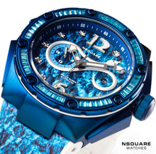 Load image into Gallery viewer, NSQUARE SnakeQueen Automatic Watch-46mm  N11.9 Hyper Blue | NSQUARE 蛇后系列 自動錶-46毫米  N11.9超艷藍