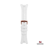 N48.13 白色橡膠錶帶|N48.13 白色橡膠帶