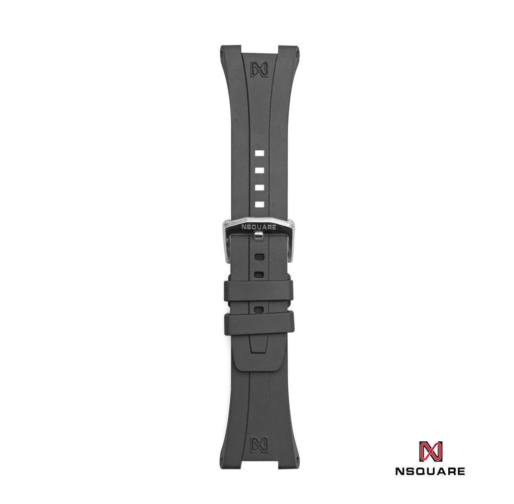 N48.14 灰色橡膠錶帶|N48.14 灰色橡膠帶