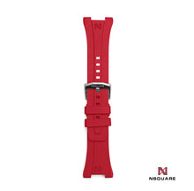 將圖片載入圖庫檢視器 N48.14 紅色橡膠錶帶|N48.14 紅色橡膠錶帶