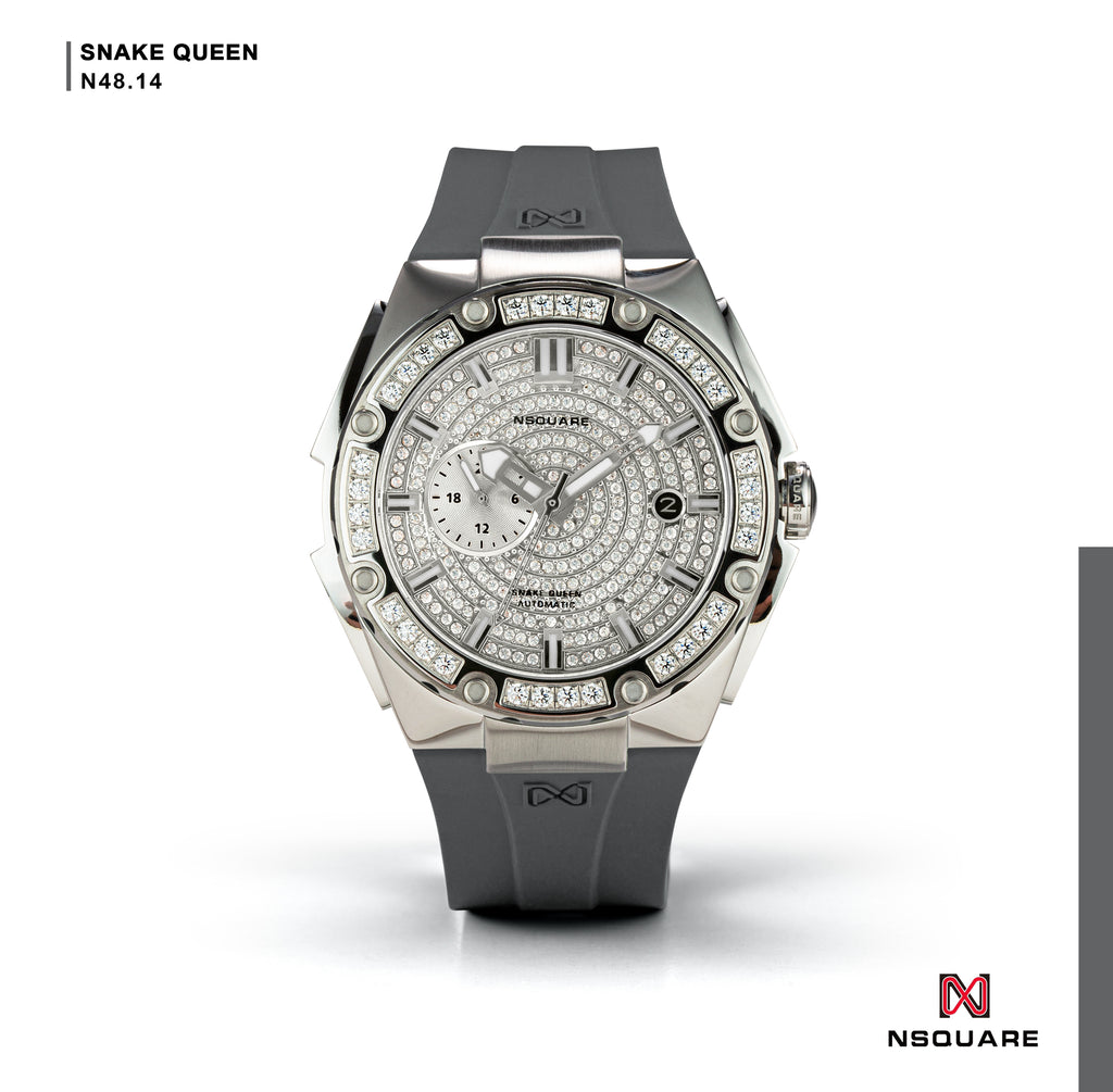 N48.14 Gray Rubber Strap|N48.14 灰色橡膠帶