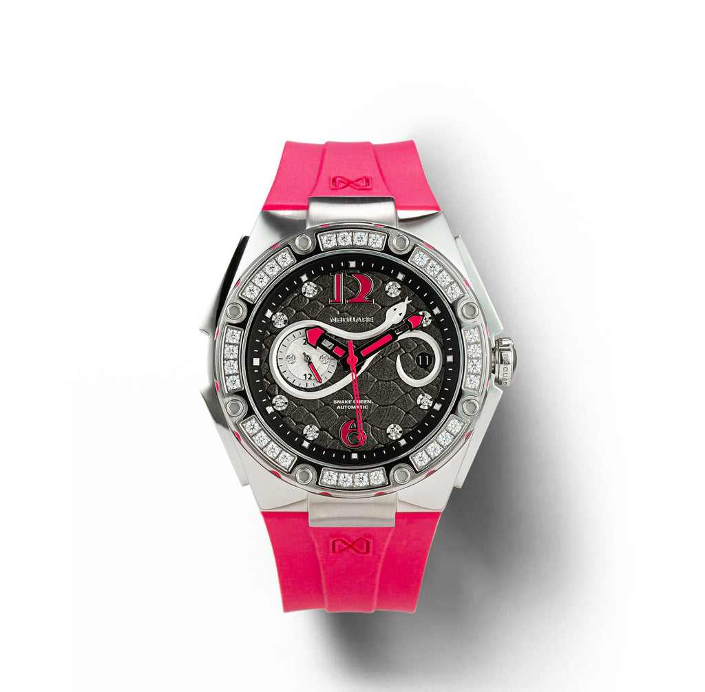 NSQUARE SnakeQueen39mm Automatic Watch- N48.5 Cherry Red