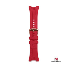 Load image into Gallery viewer, N48.6 Night Maroon Red Rubber Strap|N48.6 夜栗紅色橡膠帶