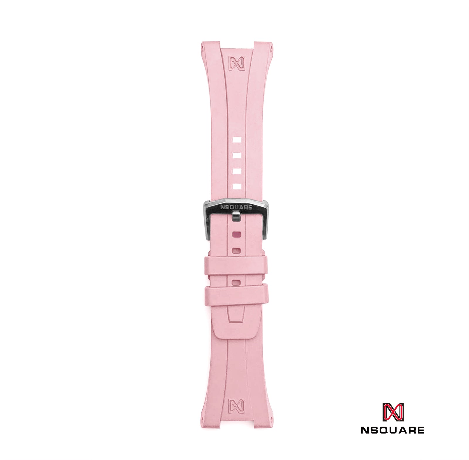 N48.9粉色橡膠錶帶|N48.9粉紅橡膠錶帶