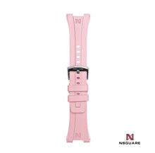 將圖片載入圖庫檢視器 N48.9粉色橡膠錶帶|N48.9粉紅橡膠錶帶