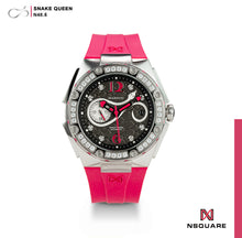 Load image into Gallery viewer, NSQUARE SnakeQueen39mm Automatic Watch- N48.5 Cherry Red