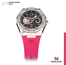 Load image into Gallery viewer, NSQUARE SnakeQueen39mm Automatic Watch- N48.5 Cherry Red