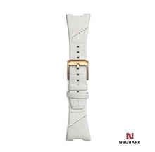 將圖片載入圖庫檢視器 NP01.2 White Leather Strap|NP01.2 白色真皮錶帶