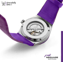 將圖片載入圖庫檢視器 NSQUARE PINK Gracefully Automatic Watch-40mm NP01.1|NSQUARE PINK 蝴蝶系列自動表-40毫米 NP01.1