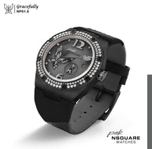 將圖片載入圖庫檢視器 NSQUARE PINK Gracefully Automatic Watch-40mm NP01.6|NSQUARE PINK 蝴蝶系列自動表-40毫米 NP01.6
