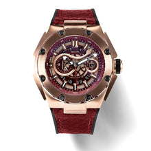 Load image into Gallery viewer, SnakeKing Automatic N10.1 RG/Night Maroon|蛇皇系列 N10.1 玫瑰金/夜栗紅色