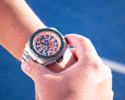 NSQUARE SnakeKing Automatic Watch-46mm N10.9SS Green Magic|NSQUARE 蛇皇系列 自動錶-46毫米  N10.9SS魔力綠
