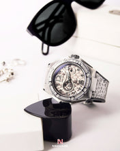 Load image into Gallery viewer, NSQUARE SnakeQueen Automatic Watch-46mm  N11.2 White|NSQUARE 蛇后系列 自動錶-46毫米. N11.2 白色