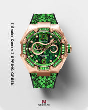 Load image into Gallery viewer, NSquare SnakeQueen Automatic Watch 46mm N11.3 SPRING GREEN|NSquare蛇后系列 自動錶-46毫米  N11.3 春天綠色