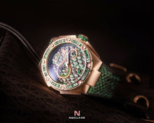 Load image into Gallery viewer, NSquare SnakeQueen Automatic Watch 46mm N11.3 SPRING GREEN|NSquare蛇后系列 自動錶-46毫米  N11.3 春天綠色