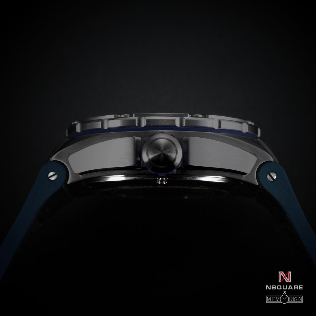 NSQUARE NM01-TOURBILLON Watch - 46mm N35.5 Blue|NM01-陀飛輪 46毫米 N35.5藍色